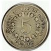 Image 2 : 1867 W/RAYS SHIELD NICKEL F/VF