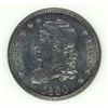 Image 2 : 1830 BUST HALF DIME ANA MS60
