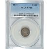 Image 1 : 1847 SEATED HALF DIME PCGS XF 40