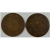 Image 1 : 2 LOW GRADE TWO CENT PCS