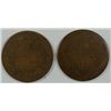 Image 2 : 2 LOW GRADE TWO CENT PCS