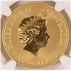 Image 2 : 2012 1 OZ GOLD AUSTRALIA KANGAROO MINT ERROR NGC MS69