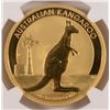 Image 3 : 2012 1 OZ GOLD AUSTRALIA KANGAROO MINT ERROR NGC MS69