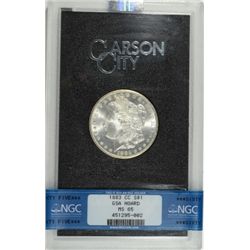 1883-CC GSA MORGAN DOLLAR NGC MS65
