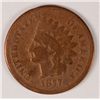 Image 1 : 1877 INDIAN HEAD CENT GOOD