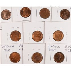 10- 1909 VDB LINCOLN CENTS MS63+