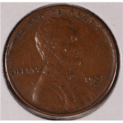1931-S LINCOLN CENT XF