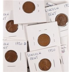 15 LINCOLN CENTS (19-S,20,20-D,21,21-S,23-S,26-D,26-S,29-S,32,32-D,33,33-D,38-S,