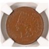 Image 2 : 1872 INDIAN CENT NGC VF VERY, VERY MINOR MARK ON REVERSE. MARK HARDLY SEE