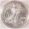 Image 2 : 2006 AMERICAN SILVER EAGLE, MT RUSHMORE PAINTED ON THE REVERSE ONE OUNCE SILVER