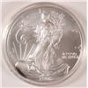Image 2 : 2006 AMERICAN SILVER EAGLE, IWA JIMA  FLAG SCENE ON THE REVERSE ONE OUNCE SILVER