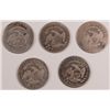 Image 2 : 5 LOW GRADE BUST DIMES