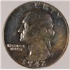 Image 2 : 1942 PROOF WASHINGTON QUARTER ANACS PF63
