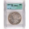 Image 1 : 1878 7TF MORGAN DOLLAR ICG MS63