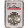 Image 1 : 1926 PEACE DOLLAR NGC MS63