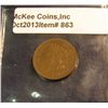 Image 1 : 863. 1879 Indian Head Cent. EF 40. Redbook value $70.00.