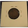 Image 2 : 879. 1886 Indian Head Cent. Type 1. Brown EF. Redbook value $140.00.