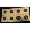 Image 1 : 164. (3) 1914 S in VF & (5) 15 D VG-VF Lincoln Cents. Redbook value $130+.