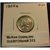 Image 1 : 313. 1925 S Mercury Dime. F-VF.