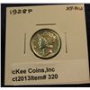 Image 1 : 320. 1928 P Mercury Dime. EF-AU.