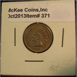 371. 1859 Indian Head Cent. EF 40.