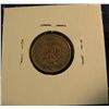 Image 2 : 385. 1864 Copper-nickel Indian Head Cent. VF 20. Redbook value $55.00.