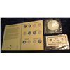 Image 2 : 413. The District of Columbia & U.S. Territories Coin Folder containing (6) Colorized U.S. Quarters;