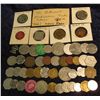 Image 1 : 436. (50) Different Midwestern Trade Tokens. Some scarce.