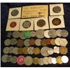 Image 2 : 436. (50) Different Midwestern Trade Tokens. Some scarce.
