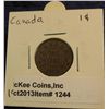 Image 1 : 1244. 1922 Canada Cent. VF.