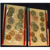 Image 1 : 1273. 1968 & 69 U.S. Silver Mint Sets. Original as issued.