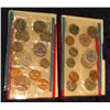 Image 2 : 1273. 1968 & 69 U.S. Silver Mint Sets. Original as issued.