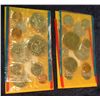 Image 2 : 1275. 1974 & 76 U.S. Mint sets in original cellophane as issued.