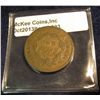 Image 2 : 623. 1836 U.S. Large Cent. VG-8. Redbook value $25.00.