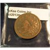 Image 1 : 628. 1838 U.S. Large Cent. VG-8. Redbook value $25.00