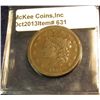 Image 1 : 631. 1838 U.S. Large Cent. VG-8. Redbook value $25.00