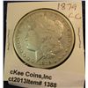 Image 1 : 1388. 1879 CC U.S. Morgan Silver Dollar. F-12. Redbook value in VF is $290.00