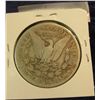Image 2 : 1389. 1889 CC U.S. Morgan Silver Dollar. VG-8. Redbook value in VF is $1,400.00.