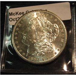 682. 1881 S Morgan Silver Dollar. Brilliant MS 63.