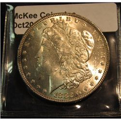 683. 1882 P Morgan Silver Dollar. Brilliant MS 62.