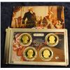 Image 2 : 1475. (2) 2007 S Presidential U.S. Dollar Proof Sets. Each with four coins.