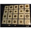 Image 2 : 746. (20) World Country Coins in 2" by 2"s. Including Costa Rica, Cuba, Cyprus, Czechoslovakia, Czec