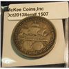 Image 1 : 1507. 1892 Columbian Exposition Commemorative Half Dollar. Original VF 20.