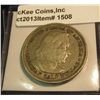 Image 2 : 1508. 1893 Columbian Exposition Commemorative Half Dollar. Original VF 20.