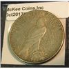 Image 2 : 1531. 1928 S U.S. Peace Silver Dollar. VF 20. Redbook value $43.00.