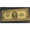 Image 1 : 1543. Series 1928 A $100 "Redeemable in Gold on Demand…"Federal Reserve Note" F-12.