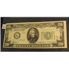 Image 1 : 1544. Series 1934 A $20 "Redeemable in Gold on Demand…"Federal Reserve Note". Slightly off-center mi