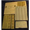 Image 1 : 1550. Group of World War II Rationing Coupons and books.