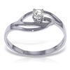 Image 1 : 14k Solid Gold 0.15ct, K-M, I3 Diamond Ring