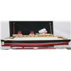 Image 2 : COLLECTORS EDITION HANDMADE T.S.S NORMANDY SHIP MODEL